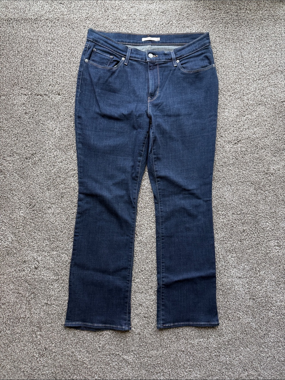 Levi's Dark Blue Bootcut Jeans